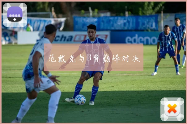 范戴克与B费巅峰对决